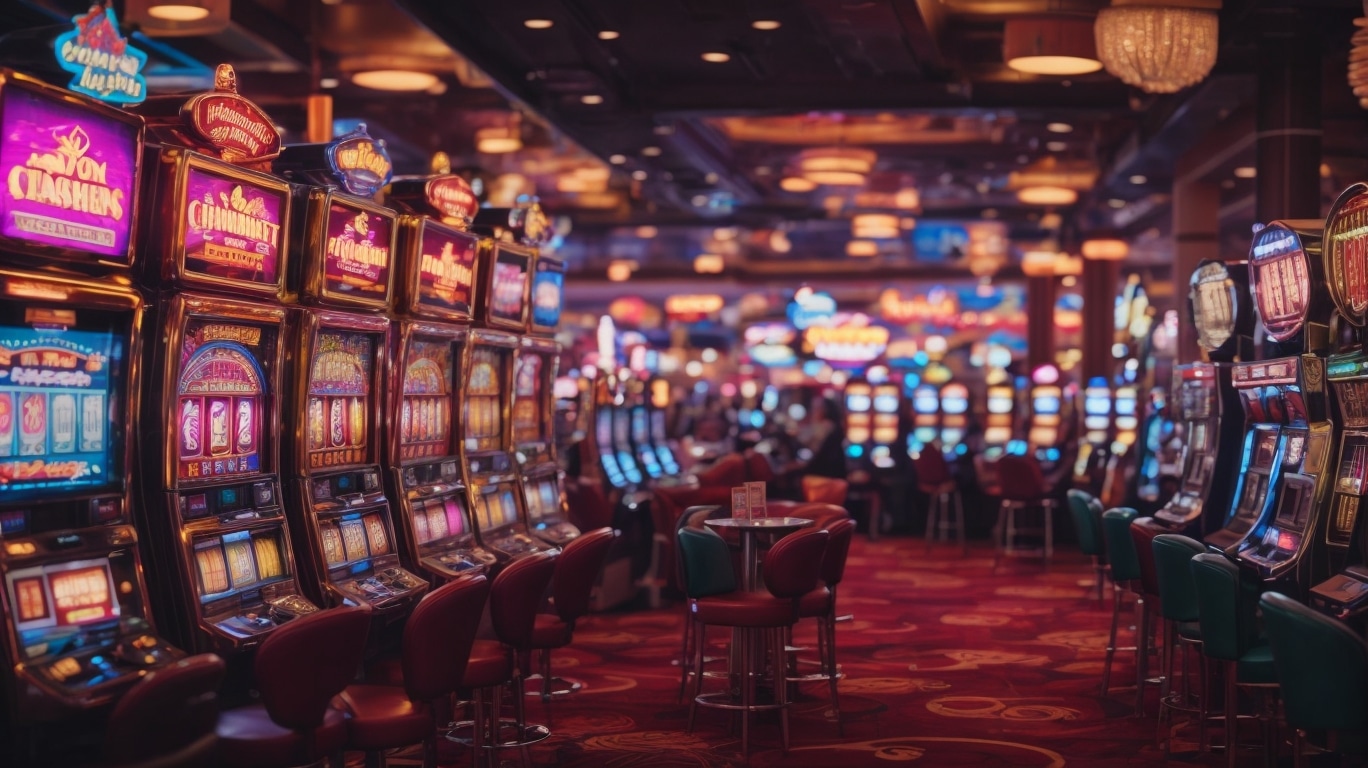 Slot Machines in Las Vegas Airport Terminals