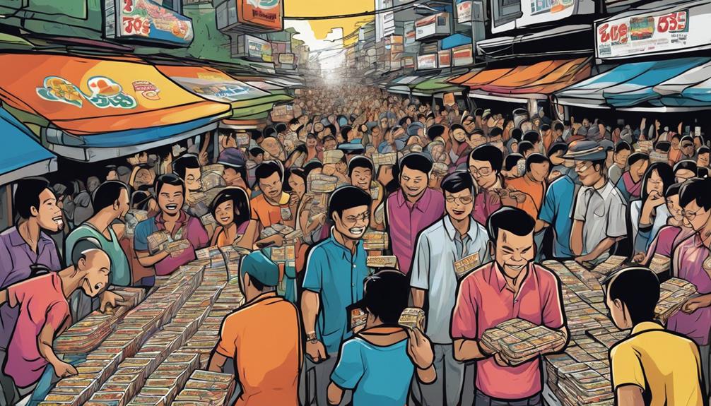 Bangkok's Lottery Enthusiasts